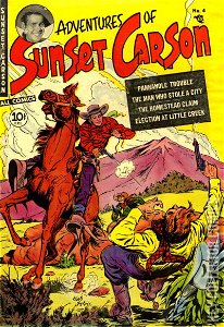 Sunset Carson Comics #4