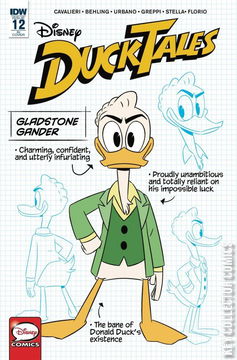 Variant Cover for DuckTales #12