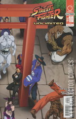 Variant Cover for Street Fighter Unlimited #10