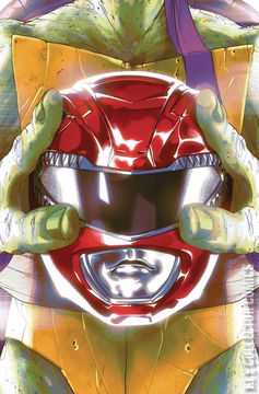 Variant Cover for Mighty Morphin Power Rangers / Teenage Mutant Ninja Turtles #1