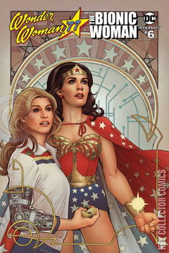 Variant Cover for Wonder Woman '77 Meets The Bionic Woman #6