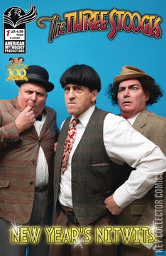 Variant Cover for Three Stooges: New Year's Nitwits, The #1