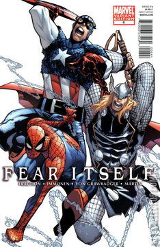 Variant Cover for Fear Itself #6