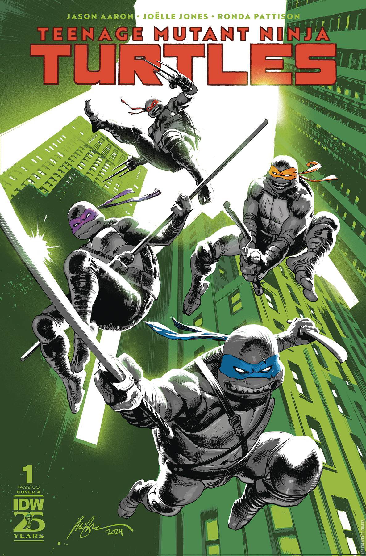 Teenage Mutant Ninja Turtles By IDW Key Collector Comics