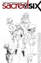 Cover for Sacred Six #12