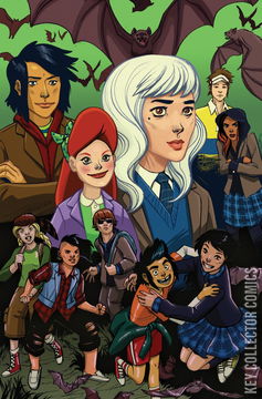 Variant Cover for Lumberjanes / Gotham Academy #1