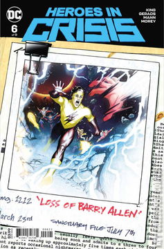 Variant Cover for Heroes in Crisis #6