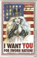 Variant Cover for Lady Death: Scorched Earth #1