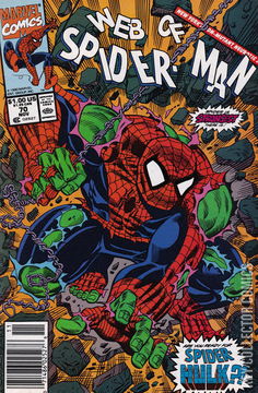 Variant Cover for Web of Spider-Man #70