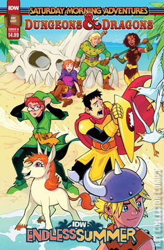 Variant Cover for Dungeons & Dragons: Saturday Morning Adventures - Endless Summer