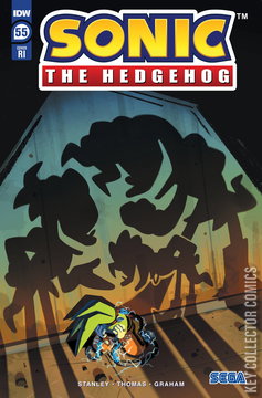 Variant Cover for Sonic the Hedgehog #55