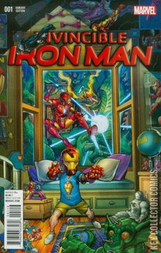 Variant Cover for Invincible Iron Man #1