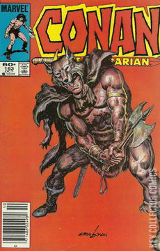 Variant Cover for Conan the Barbarian #163