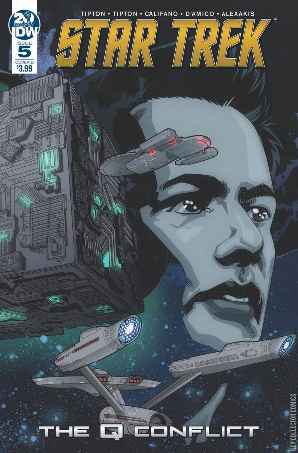 Cover art for Star Trek: The Q Conflict #5 