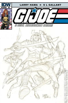 Variant Cover for G.I. Joe: A Real American Hero #206