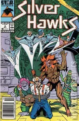 Cover for SilverHawks #2