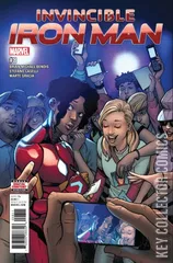Cover for Invincible Iron Man #8