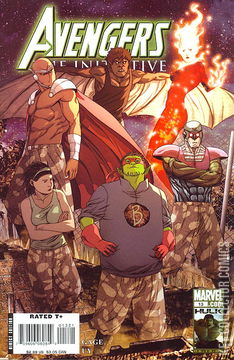 Variant Cover for Avengers: The Initiative #13