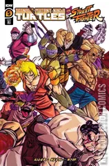 Variant Cover for Teenage Mutant Ninja Turtles vs. Street Fighter #5