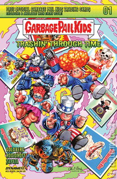 Variant Cover for Garbage Pail Kids: Trashin' Through Time #1