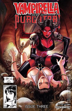 Variant Cover for Vampirella vs. Purgatori #3