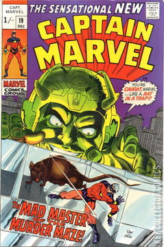 Variant Cover for Captain Marvel #19