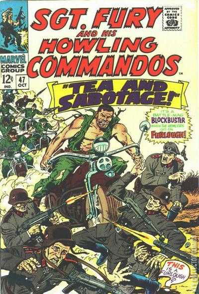 Cover art for Sgt. Fury and His Howling Commandos #47