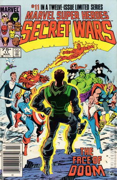 Variant Cover for Marvel Super Heroes Secret Wars #11