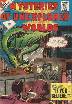 Variant Cover for Mysteries of Unexplored Worlds #27
