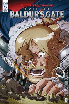 Variant Cover for Dungeons & Dragons: Evil at Baldur’s Gate #5