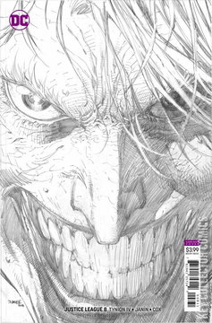 Variant Cover for Justice League #8
