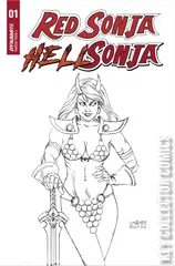 Variant Cover for Red Sonja / Hell Sonja #1