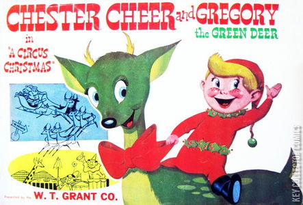 Chester Cheer & Gregory the Green Deer in "A Circus Christmas"