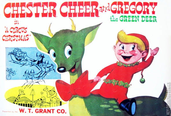 Chester Cheer & Gregory the Green Deer in "A Circus Christmas"