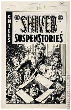 Variant Cover for EC Shiver SuspenStories #1