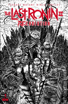 Variant Cover for Teenage Mutant Ninja Turtles: The Last Ronin II - ReEvolution #1