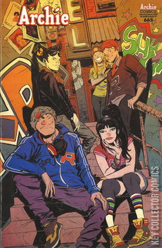 Variant Cover for Archie Comics #665