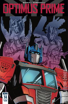 Variant Cover for Optimus Prime #14