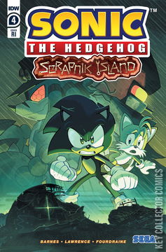 Variant Cover for Sonic the Hedgehog: Scrapnik Island #4