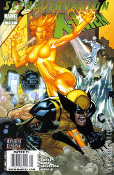 Variant Cover for Secret Invasion: X-Men #4