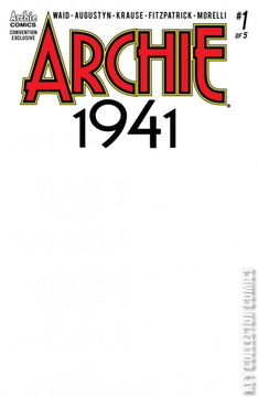Variant Cover for Archie 1941 #1