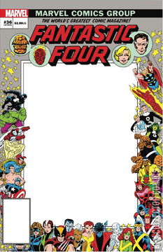 Variant Cover for Fantastic Four #36