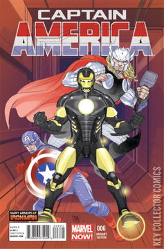Variant Cover for Captain America #6