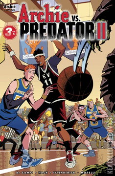 Variant Cover for Archie vs. Predator II #3