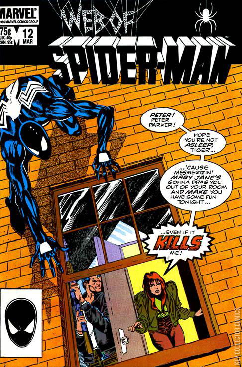 Key on sale issue Web of Spider Man April 1985 Vol 1 Num 1,2 and 3