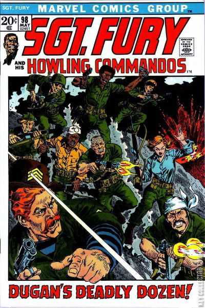 Cover art for Sgt. Fury and His Howling Commandos #98