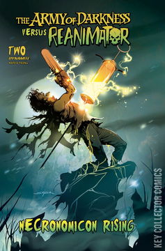 Variant Cover for Army of Darkness vs. Reanimator: Necronomicon Rising #2
