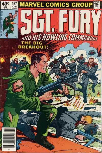 Cover art for Sgt. Fury and His Howling Commandos #157