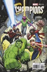Variant Cover for Champions #3