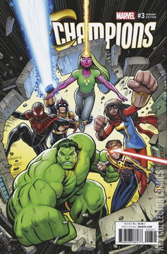 Variant Cover for Champions #3